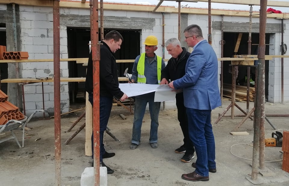 Plandište: Završna faza izgradnje  kapele u  Hajdučici
